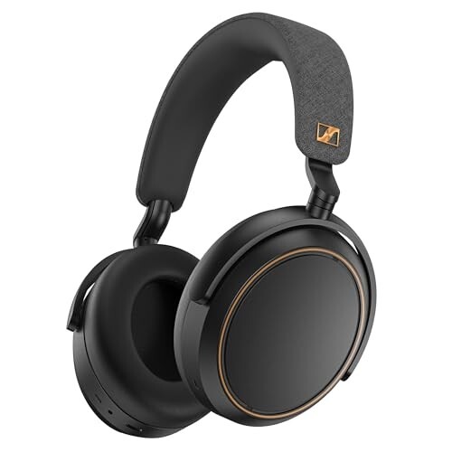 [Coupon + HDFC CC EMI] Sennheiser Momentum 4 Wireless Over-Ear Headphones | ANC, 60H Battery, Multipoint Connectivity | Black/Copper