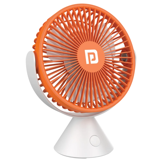 PORTRONICS Aero Breeze 178mm 3 Blade BLDC Motor Table Fan  (White)