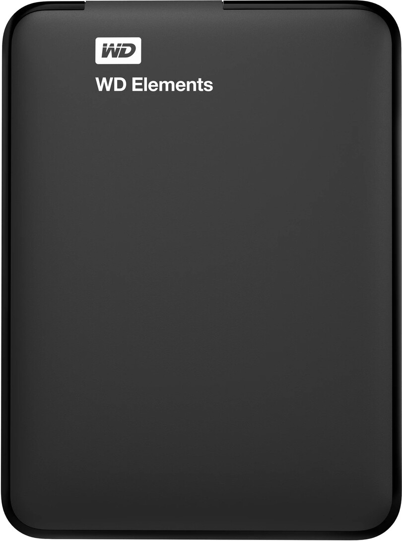 WD Elements 1 TB External Hard Disk Drive (HDD) 5 GB/s, USB 2.0