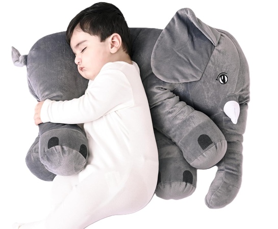 DearJoy Baby Elephant Pillow Soft Cushion