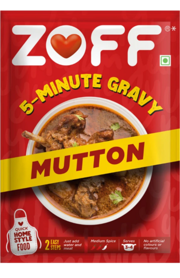 Minutes : zoff 5MINS GRAVY MUTTON90Gm