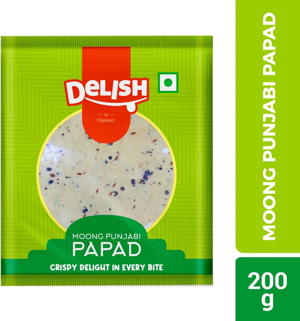  Minutes: Delish Moong Punjabi papad (200 g) & More