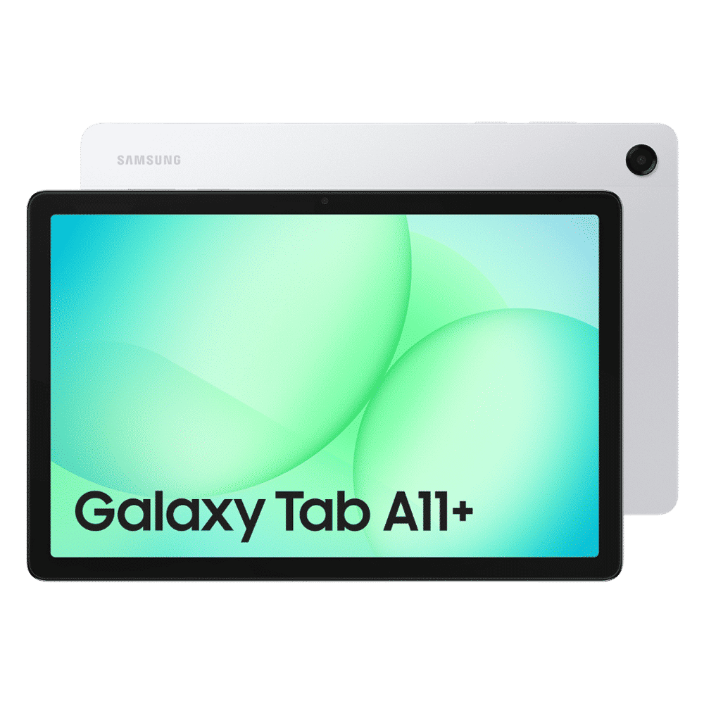 SAMSUNG Galaxy Tab A11 Plus Wi-Fi+5G Android Tablet (11 Inch, 6GB RAM, 128GB ROM, Silver) 