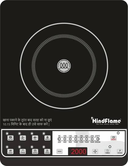 Hindflame 2000 W Induction Cooktop Push Button 