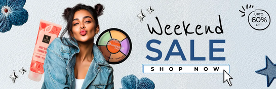 Purplle - Weekend Sale Upto 60% off 