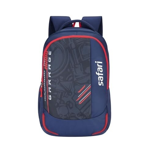 Safari Torque 37L Casual Printed Backpack, 3 compartments