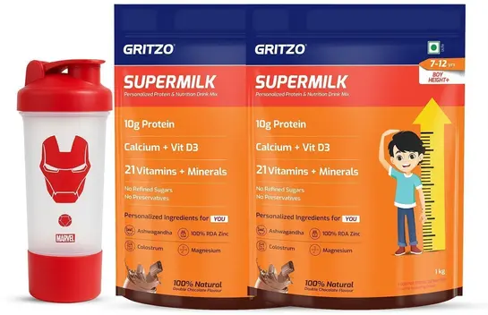 GRITZO SUPERMILK 1600 grams+Sipper @1215 only