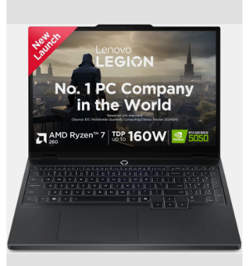 Lenovo Legion 5 2025 AMD Ryzen 7 Octa Core 260 - (16 GB/1 TB SSD) Gaming Laptop