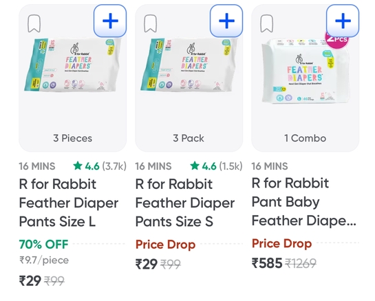 Swiggy : Search R For Rabbit 