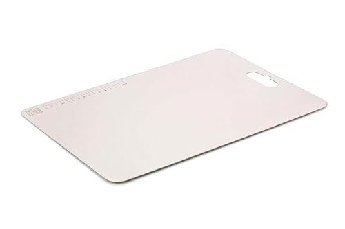 HomeWiz Steel Chopping Board with Handle | Food Safe & Rust Resistant