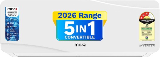 MarQ by Flipkart 2026 Model 1 Ton 3 Star Split Inverter AC (103IPG26WQ, White)