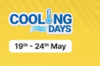 Flipkart Cooling Days - Up To 60% Off + 10% Off on Bank offers (HDFC)