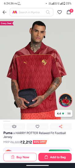 Puma×Harry potter football Jersey 