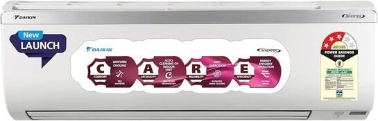 Daikin 1.5 Ton 3 Star, New Star rated, Inverter Split AC (White)