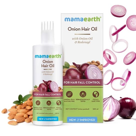 Onion Hair Oil with Onion Oil & Redensyl for Hair Fall Control - 250 ml