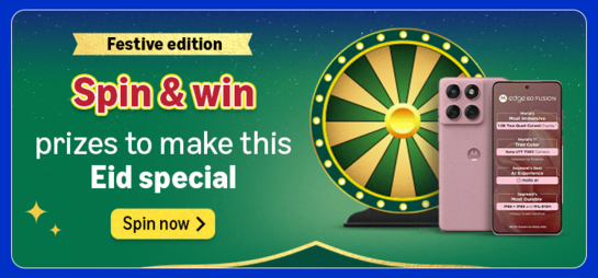 Bakrid festive edition spin and win