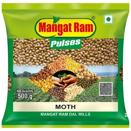 Zepto : Mangat Ram Moth Pouch 500 g (Location Specific)