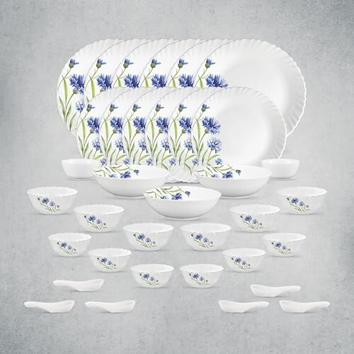 La Opala Opal Glass Crockery