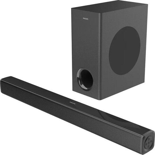 PHILIPS TAB4301/94 100 W Bluetooth Soundbar (Black, 2.1 Channel)