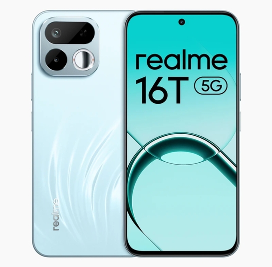 [Pre order] realme 16T 5G (6 GB, 128 GB, Aurora Green)