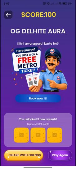 Magicpin x metro ticket free loot 