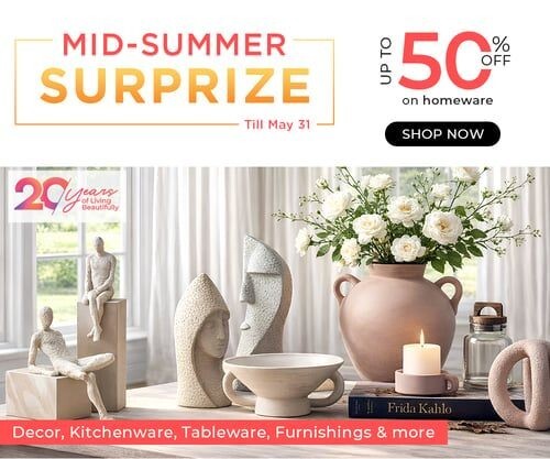 Homecentre - Mid Summer Surprize Offers Upto 80% off 