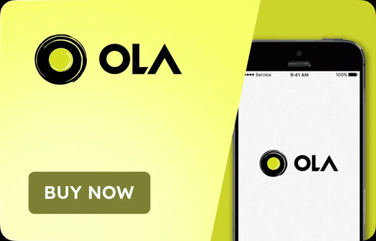 Ola Cabs Gift Voucher @ 15% OFF
