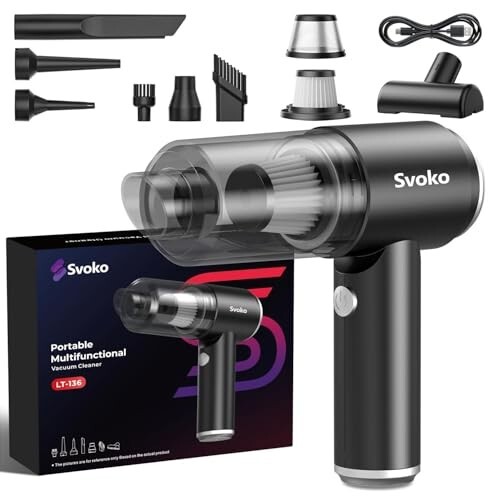 Svoko 4-in-1 Portable Vacuum Cleaner