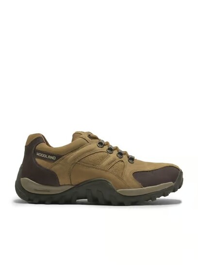 Woodland Men's Camel Derby Shoes