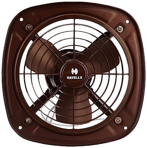 Havells Ventil Air DSP 300mm Exhaust Fan | Strong Air Suction, Rust Proof Body (Pack of 1, Choco Brown)