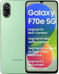 Samsung Galaxy F70e 5G (Limelight Green, 128 GB) (4 GB RAM)