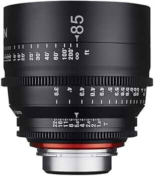 Samyang XEEN 85mm T1.5 Professional Cinema Lens,PL Mount,