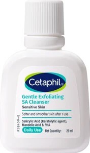Cetaphil Gentle Exfoliating SA  Cleanser Face Wash (29 ml)