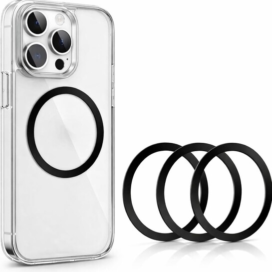 Universal Metal Ring Sticker | Wireless Charging Alignment | Ultra Thin 0.4mm