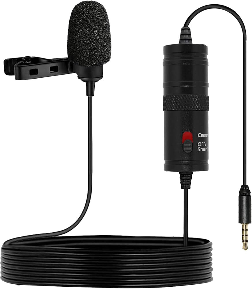 amazon basics Metal Condenser Microphone with 6m Cable