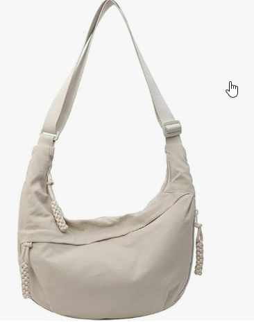 Amazon | Lyrovo Travel Crossbody Crescent Bags for Women