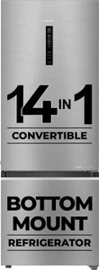 Haier 325 L Frost Free Double Door 3 Star Convertible Refrigerator