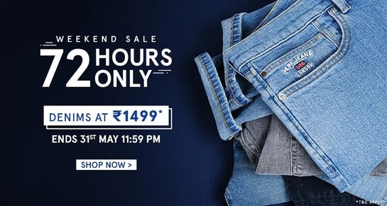 Pepejeans- Weekend Sale Upto 60% off | The Sneaker Edit Upto 60% off + Flat 350 off on Cart value of 2499