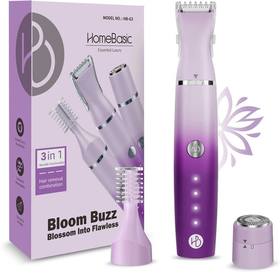 HomeBasic Women’s 3-in-1 Trimmer