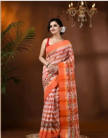 Myntra: Pure Cotton Sarees  | Upto 88% OFF