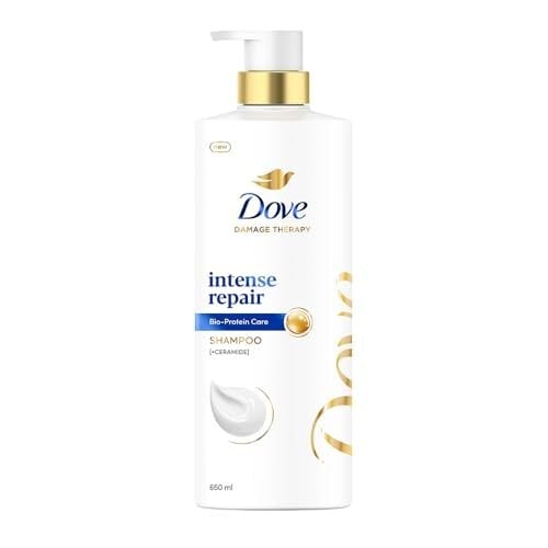 Dove Intense Repair Shampoo 650 ml || Repairs Dry and Damaged Hair 