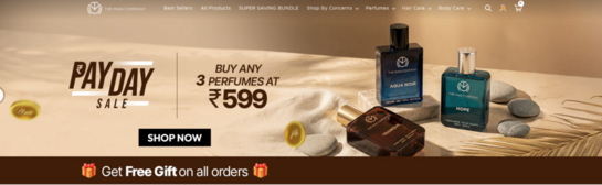 PAY DAY SALE | BUY ANY 3 PERFUMES @ 599 | Get Free Gift on all orders