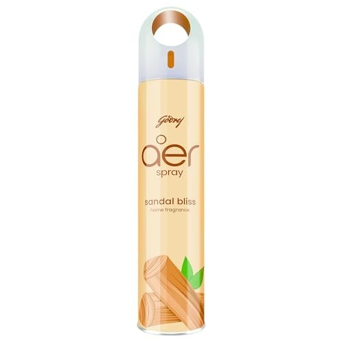 [Mrp Error] Godrej aer Spray | Room Freshener for Home & Office - Sandal Bliss (200 ml)
