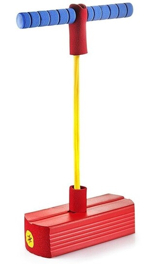 Pogo Sticks | High Elastic Rubber Kids Jumper Toys Up to Innovative Bouncing Toys for Kids Training | Improved Children's Balance | Bouncing Fun Multicolor (Pack of 1)