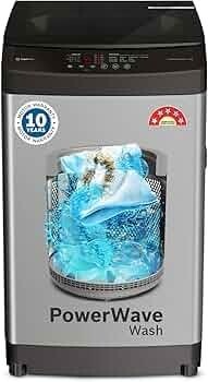 Bosch 7 kg 5 Star Fully Automatic Top Loading Washing Machine (Med Grey)