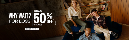 Pepejeans  - WHY WAIT? For EOSS - Grab 50% off SITEWIDE