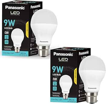 Panasonic 9W LED Bulb B22 Base