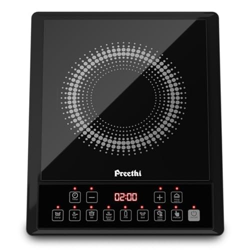 Preethi Indicook IC124 Induction Cooktop (Black)
