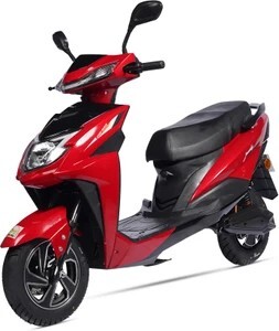 Amo Electric Bikes Jaunty LA Booking for Ex-Showroom Price (with Portable Charger, Red)
