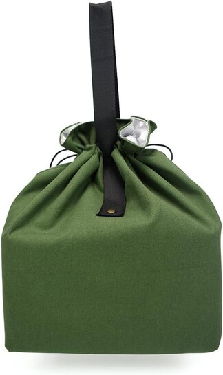 MARINE PEARL Insulated Lunch Bag with Drawstring Closure